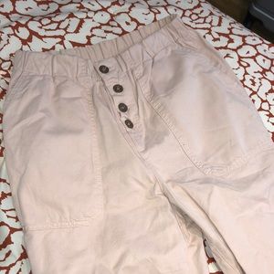 pink free people cargo pants